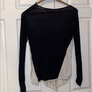 Women’s color block sweater size small